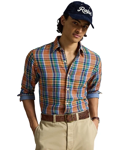 Polo Ralph Lauren Men's Classic-Fit Button-Down Plaid Shirt