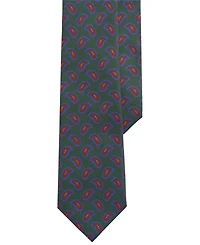 Polo Ralph Lauren Men's Pine-Print Paisley Silk Twill Tie