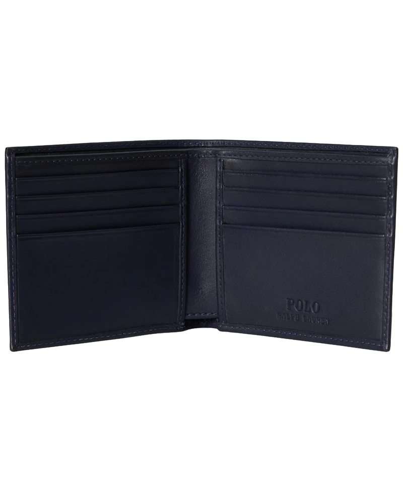 Polo Ralph Lauren Polo Bear Leather Bifold Wallet