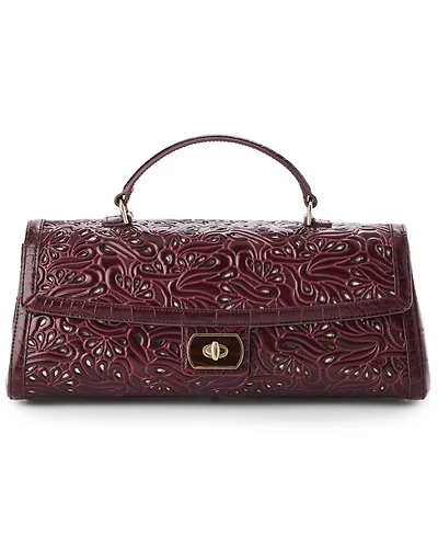 Brahmin Dayan Marymere Medium Leather Satchel Handbag