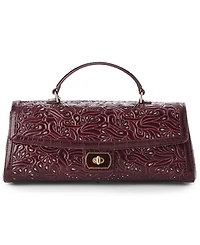 Brahmin Dayan Marymere Medium Leather Satchel Handbag