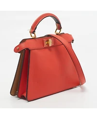 Pre-Owned Fendi Women's Peekaboo Iseeu Leather Satchel