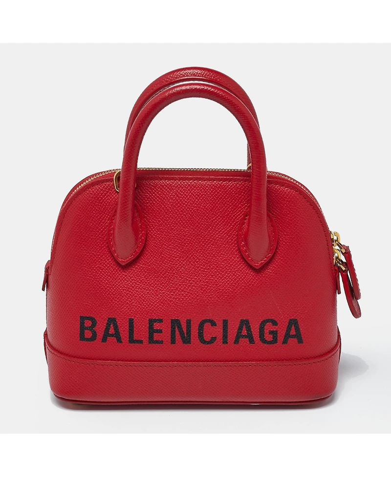Pre-Owned Balenciaga Women's Ville Leather Top Handle Bag