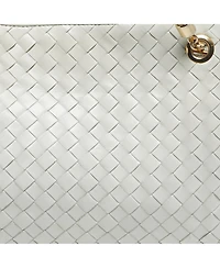 Pre-Owned Bottega Veneta Women's Intrecciato Woven Leather Shoulder Bag