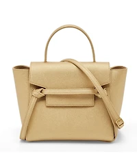 Pre-Owned Celine women's Small Phantom Luggage Tote in Royal Leather