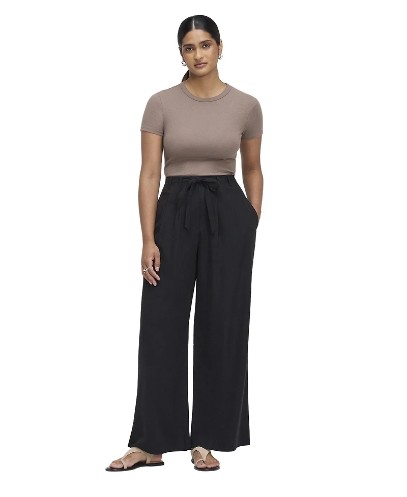 Finery London Women's Venus High-Waisted Wide-Leg Trouser