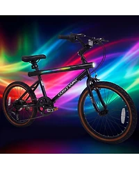 Sugift 20" Led-Lit Built-in Speakers Wireless Cycling Bike