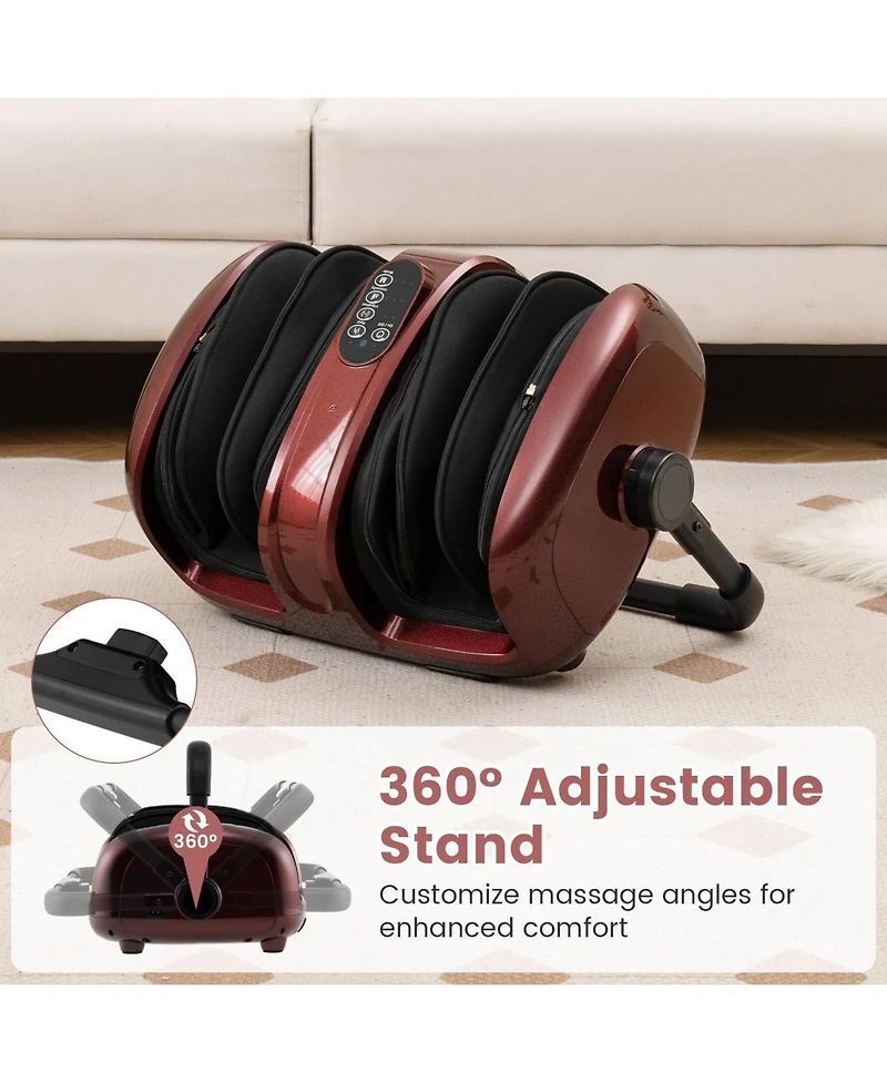 Ecooso Foot and Calf Massager with Heat for Blood Circulation Pain Relief