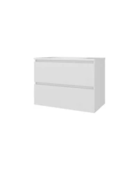 Fm Furniture Smoot Floating Vanity with Two Drawers and Sink