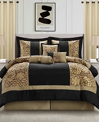 Stratford Park Sibyl Floral 9-Piece Comforter Set