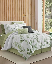 Stratford Park Yamila Leaves 10-Piece Comforter Set