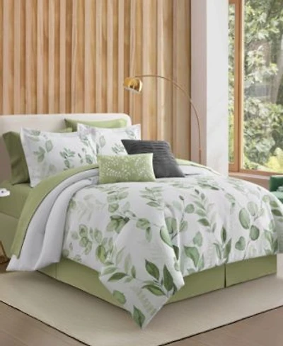 Stratford Park Yamila Leaves 10 Piece Comforter Sets