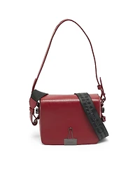 Pre-Owned Off-White Women's Mini Binder Clip Leather Shoulder Bag