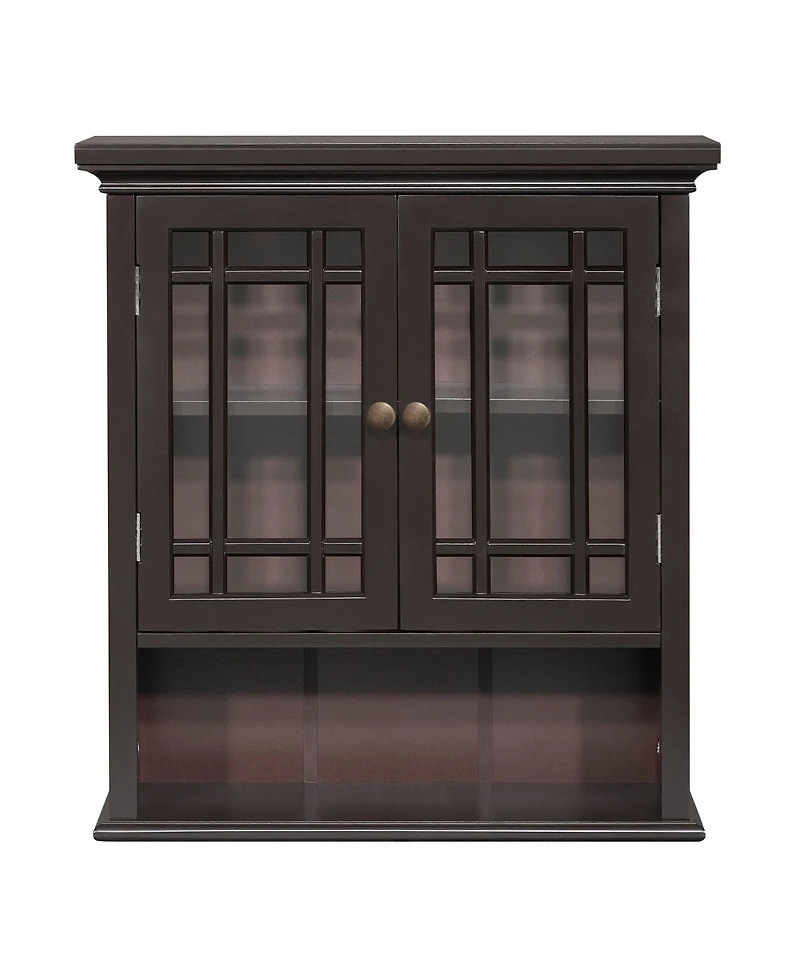 Teamson Home Neal Removable Wall Cabinet with 2 Doors and 1 Shelf