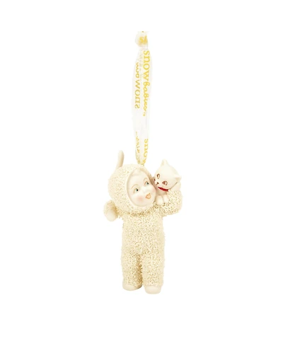 Department 56 Snowbabies Along for the Ride Ornament