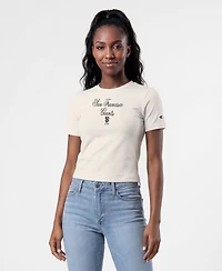 Champion Women's San Francisco Giants Cropped Short-Sleeve T-Shirt