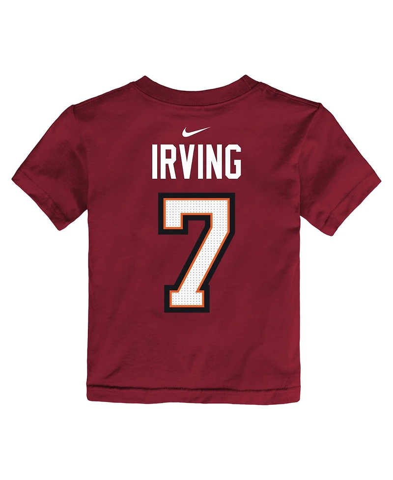Nike Toddler Bucky Irving Red Tampa Bay Buccaneers Player Name & Number T-Shirt
