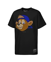 Mitchell & Ness Boys' and Girls' 4-16 Chicago Cubs Big Face Mascot Distressed-Graphic Cotton T-Shirt