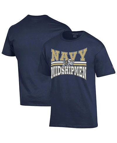 Champion Men's Navy Midshipmen Team Zoom T-Shirt