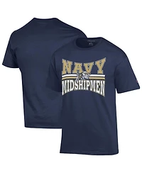 Champion Men's Navy Midshipmen Team Zoom T-Shirt