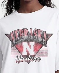 Champion Women's Nebraska Huskers Retro Oversized T-Shirt