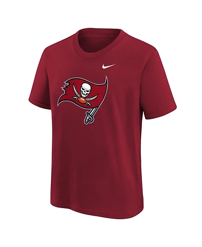 Nike Boys' 4-20 and Girls' 4-16 Tampa Bay Buccaneers Screen Print Tagless T-Shirt