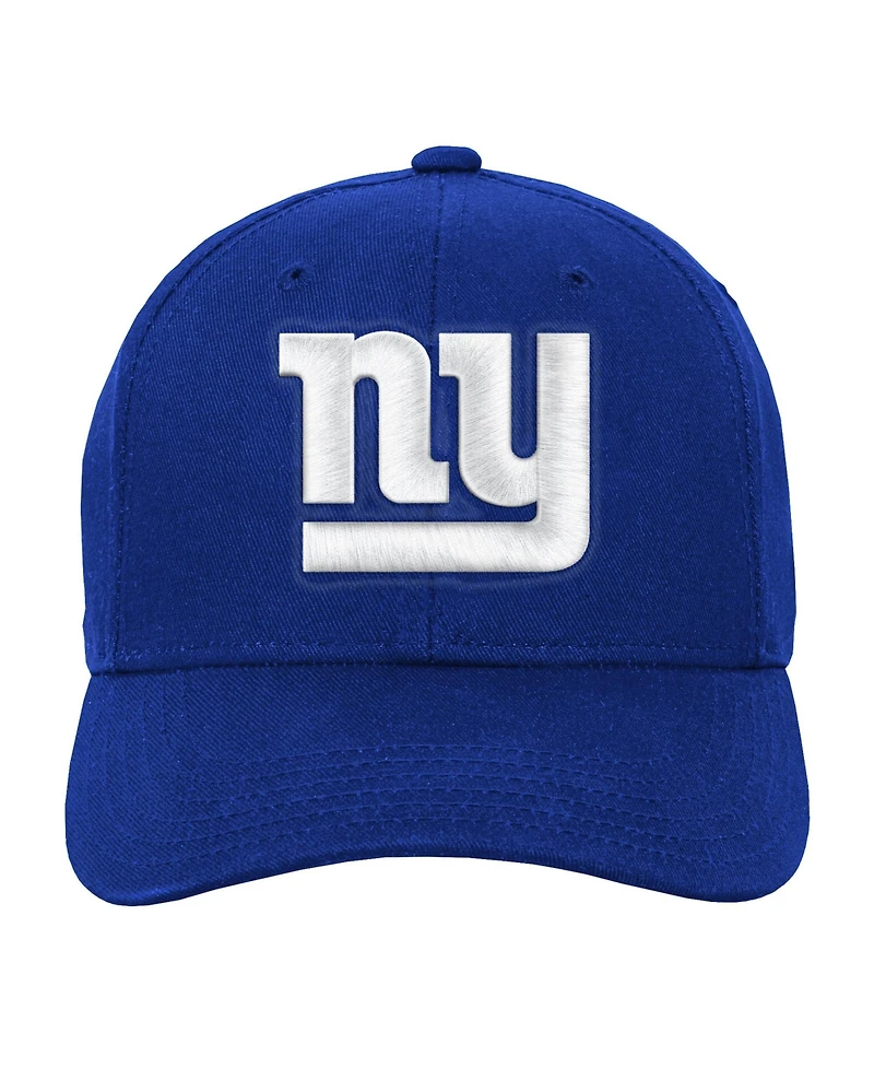 Outerstuff Big Boys' and Girls' New York Giants Pre-Curved Snapback Hat