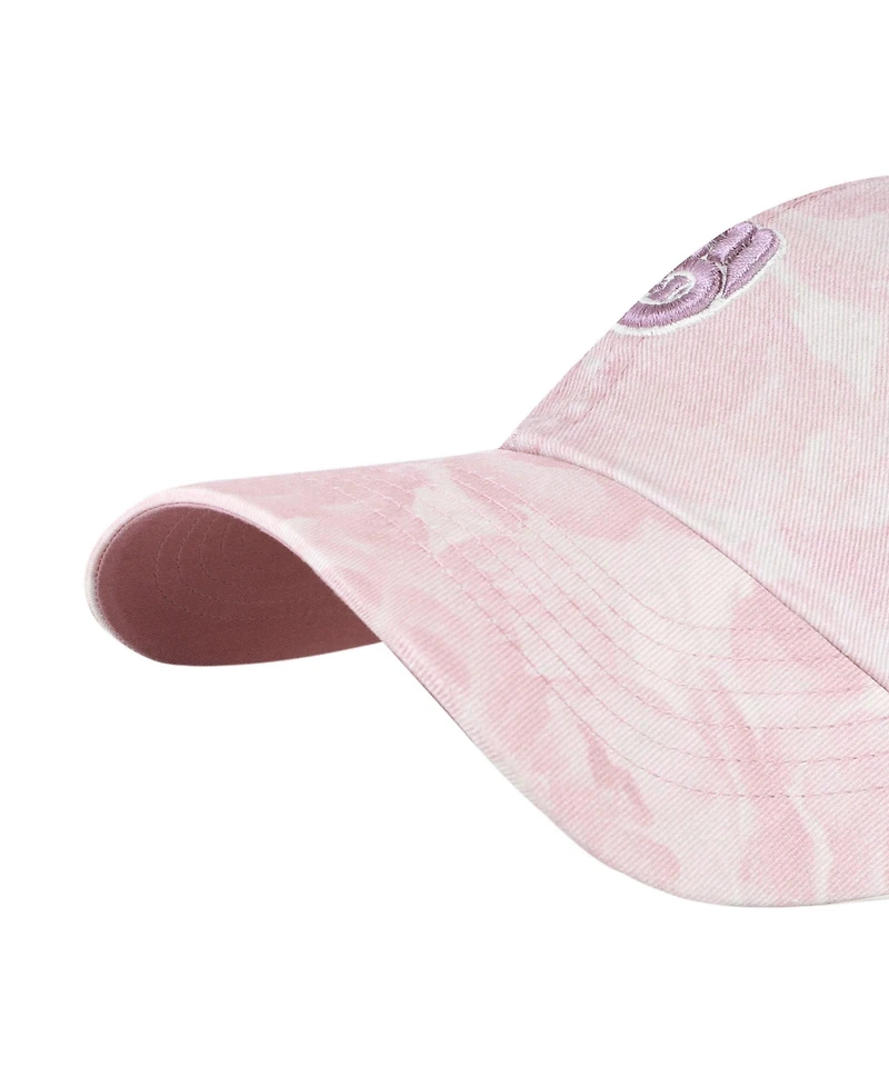 '47 Brand Women's Pink Milwaukee Brewers Gardenia Clean Up Adjustable Hat