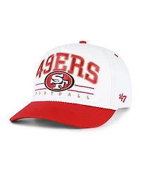 '47 Brand San Francisco 49ers Retro-Inspired Relaxed Roscoe Hitch Garment-Washed Baseball Cap