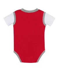 Outerstuff Baby Boys' and Girls' Buffalo Bills Screen-Printed Jersey Bodysuit Pants Set