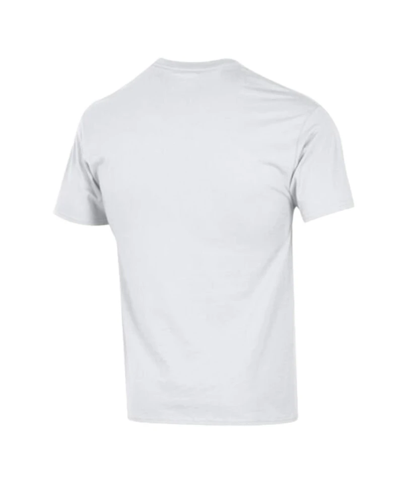 Champion Men's White Indianapolis Colts Arch Over Logo T-Shirt