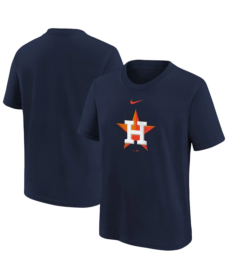 Nike Boys' and Girls' Houston Astros Large-Logo T-Shirt