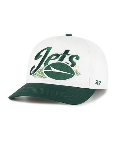 '47 Brand Men's Cream New York Jets Enfield Hitch Adjustable Hat