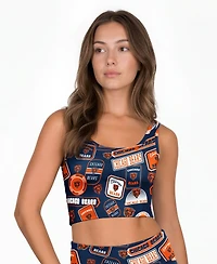 Concepts Sport Chicago Bears Grady Wireless Unlined Scoop Neck Bralette