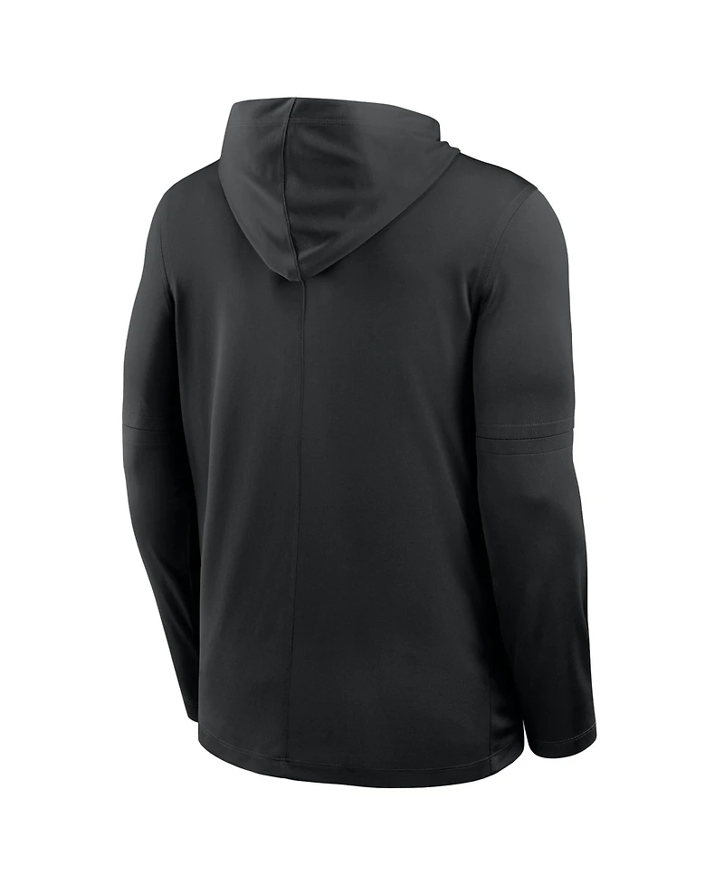 Nike Men's Oregon State Beavers 2026 Sideline Dri-fit Removable-Sleeve Hooded Pullover