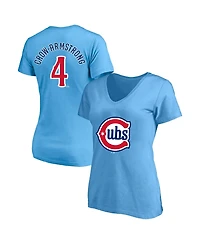 Fanatics Plus Chicago Cubs Pete Crow-Armstrong Short-Sleeve V-Neck T-Shirt
