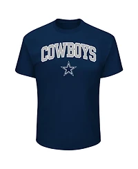 Fanatics Men's Navy Dallas Cowboys Big Tall Arch Logo T-Shirt