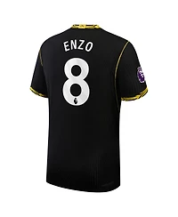 Nike Men's Enzo Fernandez Black Chelsea 2026/27 Away Match Authentic Jersey