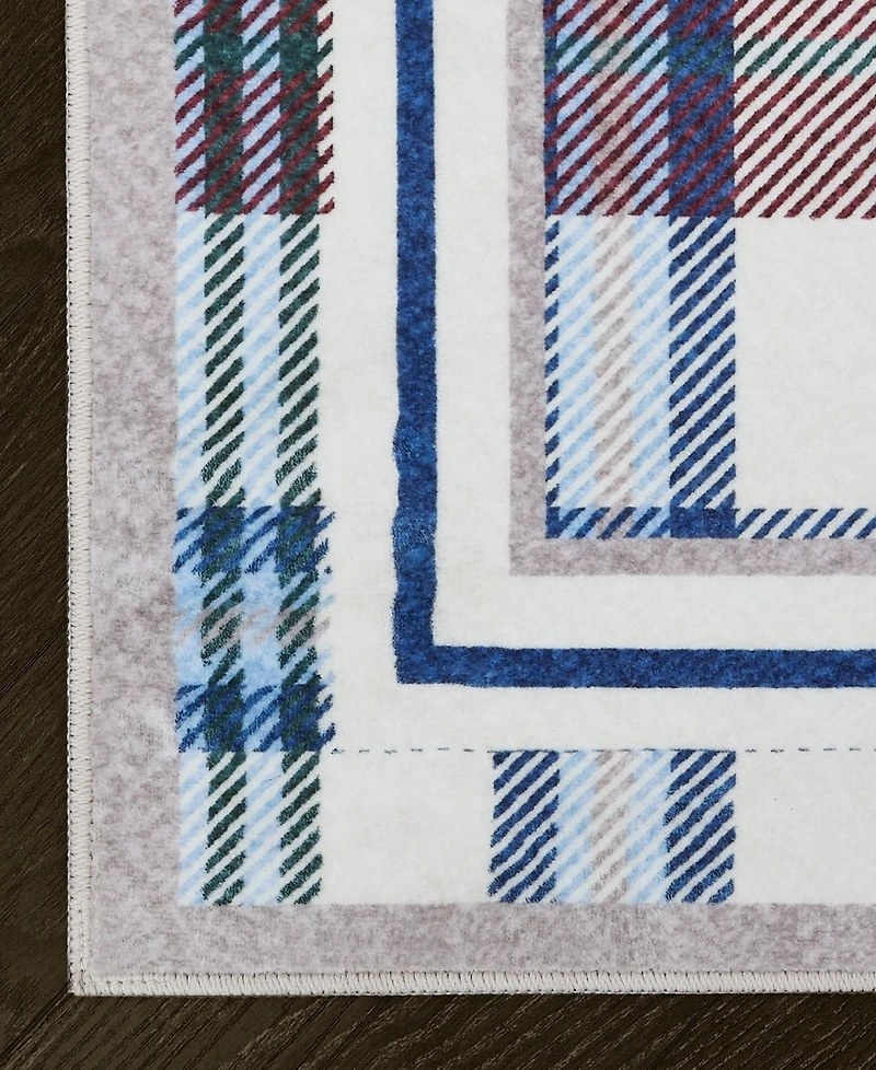 Eddie Bauer Non-Skid Printed Washable Runner Rug, 72" x 24"