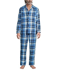 Lands' End Men's Flannel Pajama Set