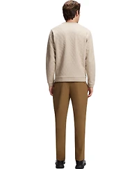 Boss by Hugo x Porsche Men's Regular-Fit Check Jacquard Sweatshirt