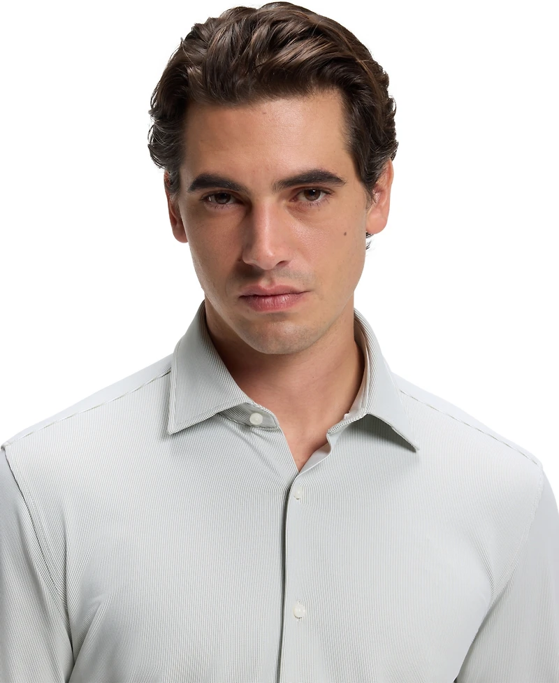 Boss by Hugo Men's Stretch Jersey Regular-Fit Dress Shirt