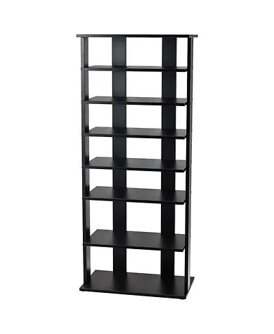 Slickblue 7-Tier Entryway Shoe Rack with Double-Row Adjustable Storage