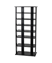 Slickblue 7-Tier Entryway Shoe Rack with Double-Row Adjustable Storage