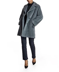 Julia & Stella By Maximilian Women's Oversized Double-Breasted Alpaca-Cashmere Blend Jacket