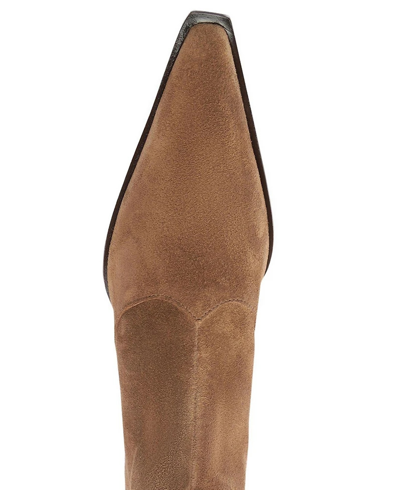 Schutz Women's Raffaela Mid Block Heel Dress Booties