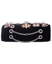 Nina Embellished Small Flap Clutch Handbag