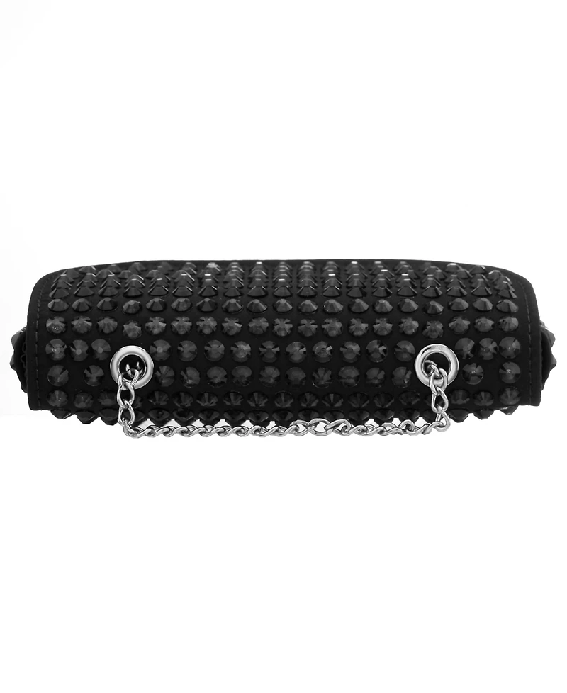 Nina Bixby Crystal Trim Mini Crossbody Handbag
