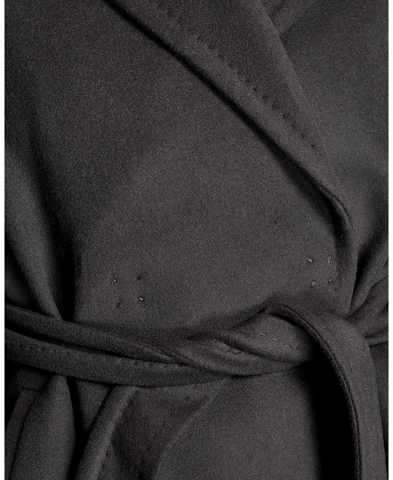 Julia & Stella By Maximilian Women's Belted Wrap Wool-Cashmere Blend Coat