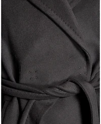 Julia & Stella By Maximilian Women's Belted Wrap Wool-Cashmere Blend Coat
